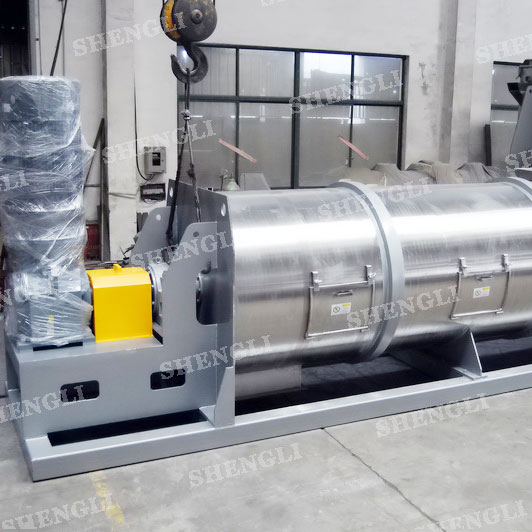 CMS-6000 犁刀連續式混合機，污泥干化處理